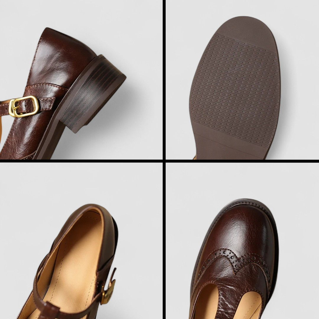 Orthopädische Mary Jane Schuhe Damen Olyssiah – Bild 12