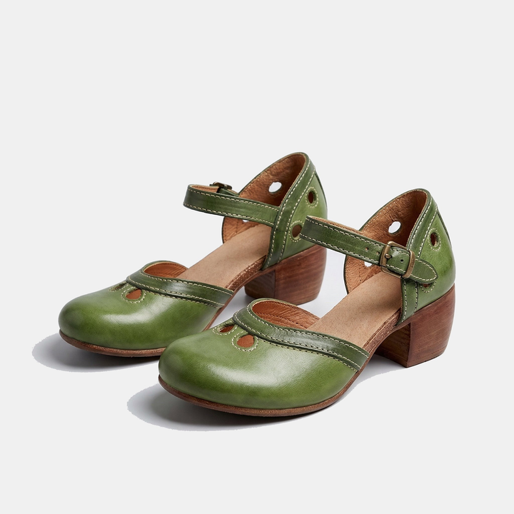 Orthopädische Sandalen mit niedrigem Absatz Laisy Blau – Weiss Modehaus