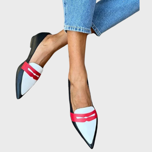 Klassische Mokassins Melinda – Weiss Modehaus