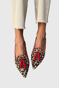 Nela Leoparden-Mokassins – Weiss Modehaus