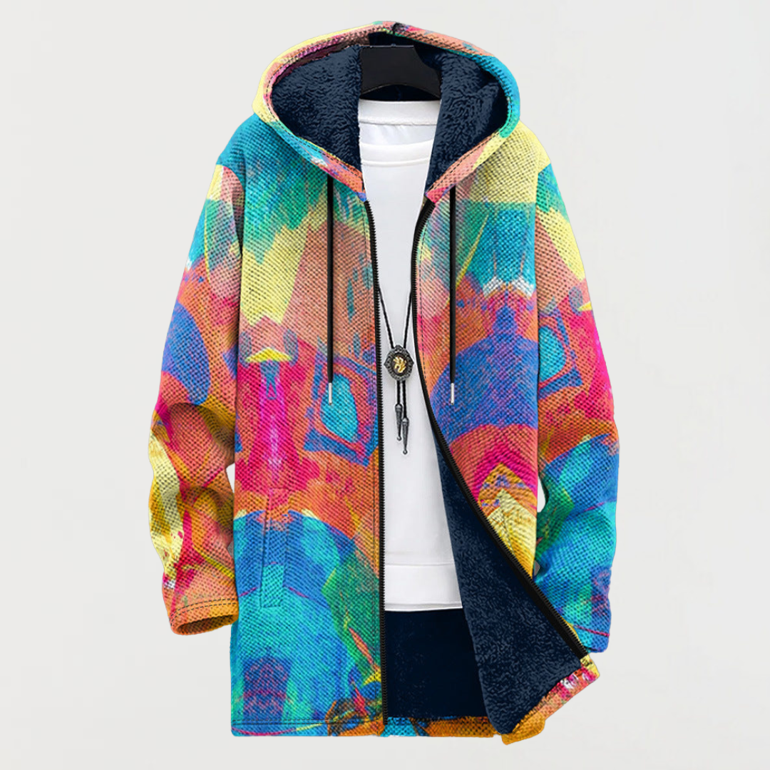 Bunte Künstlerische Sweatshirt Tara Mehrfarbig – Weiss Modehaus