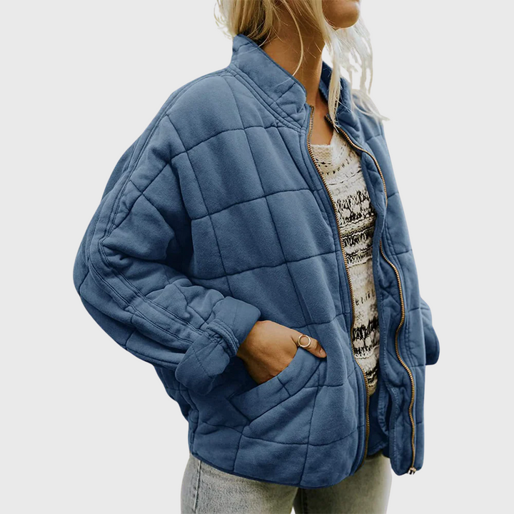 Steppjacke mit Reißverschluss Damen Assunta – Bild 3