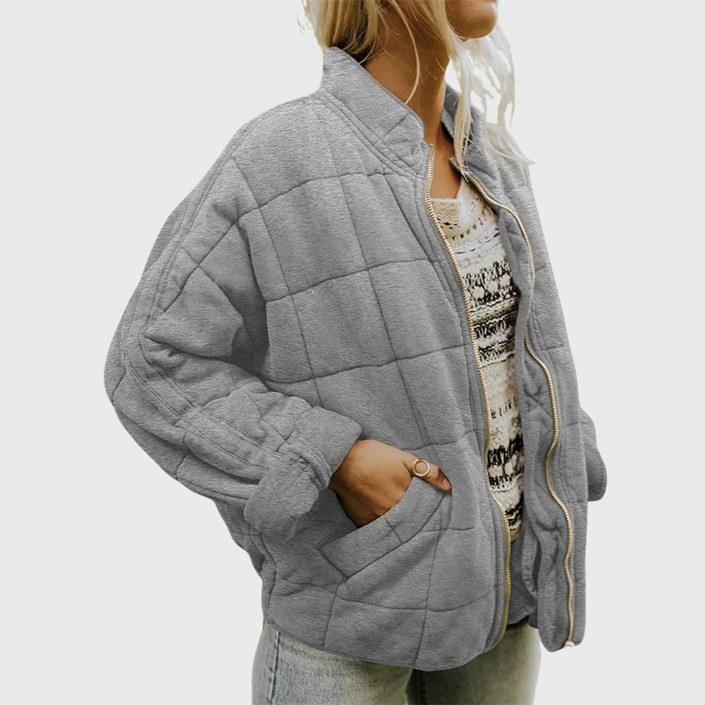 Steppjacke mit Reißverschluss Damen Assunta – Bild 5