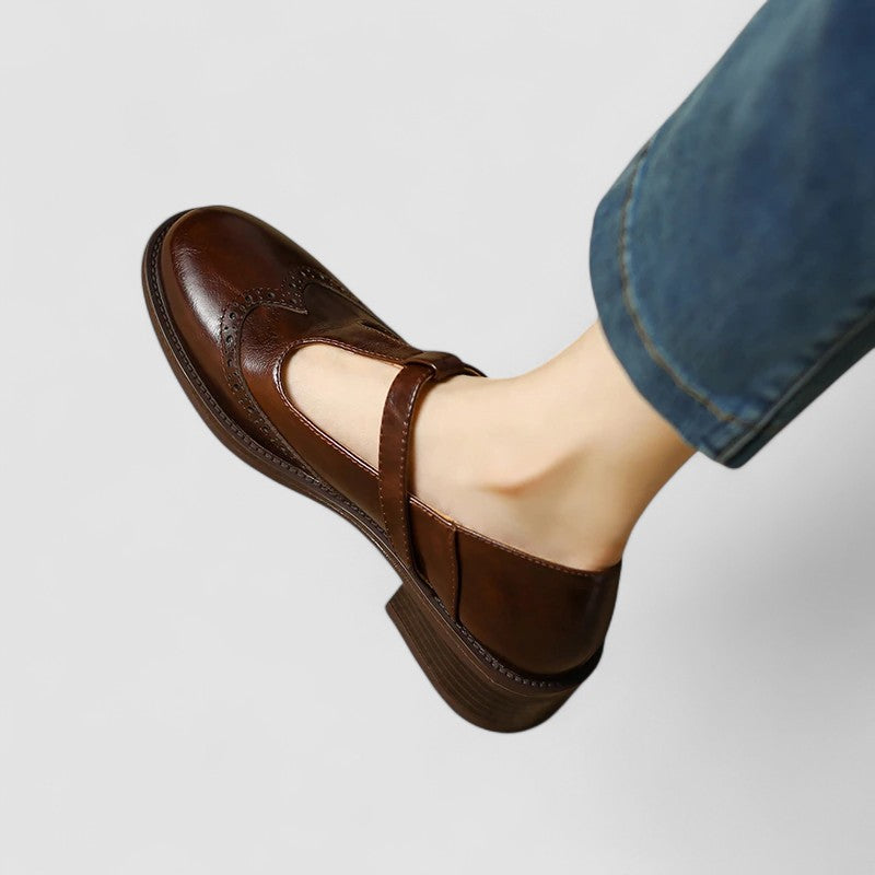 Orthopädische Mary Jane Schuhe Damen Olyssiah – Bild 10