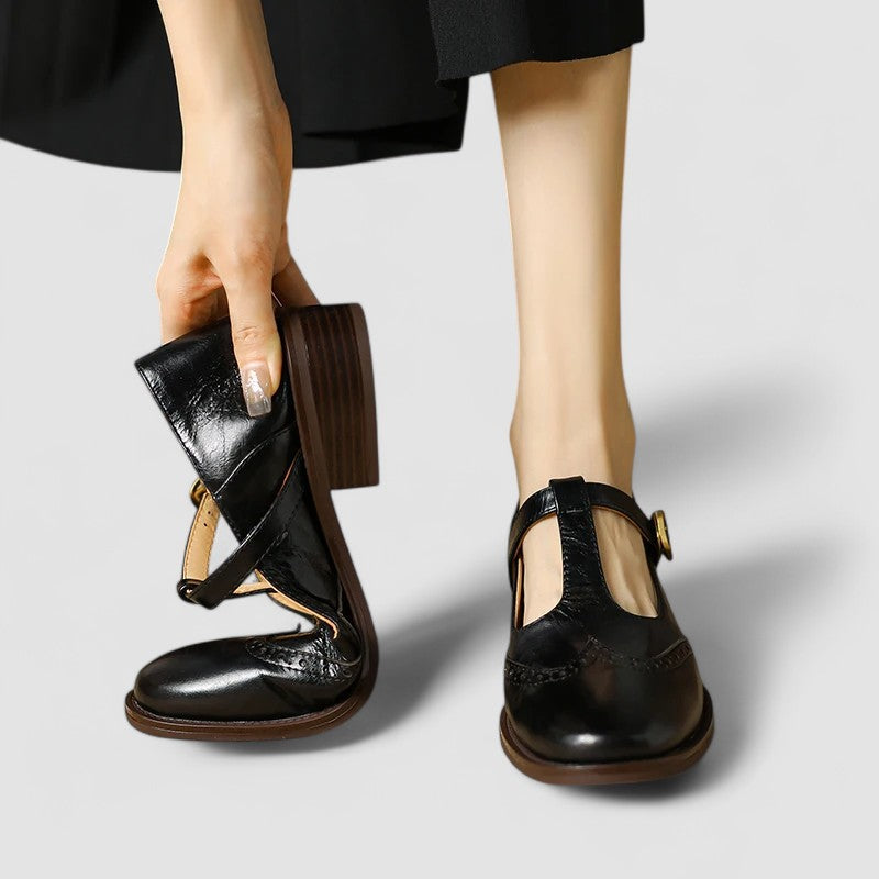 Orthopädische Mary Jane Schuhe Damen Olyssiah – Bild 5