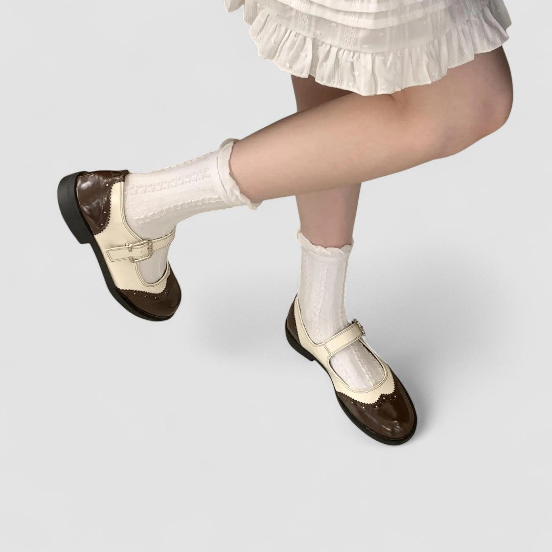 Orthopädische Mary Jane Schuhe Damen Auryzhel – Bild 4