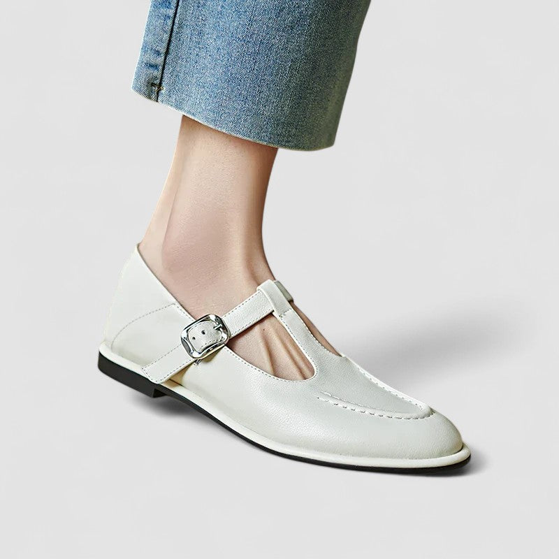 Orthopädische Mary Jane Schuhe mit niedrigem Absatz Damen Ariyzzah – Bild 4