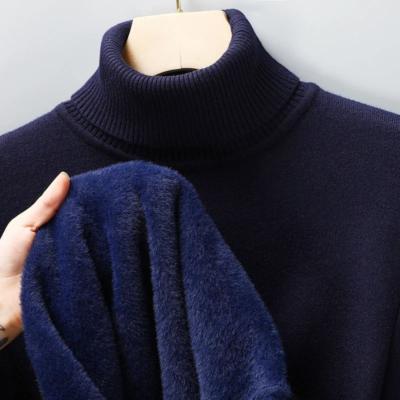 Klassischer Rollkragenpullover für Herren Ignazio – Bild 16