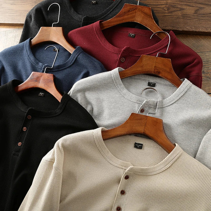 Premium Langarmshirt Herren Basilio – Bild 9