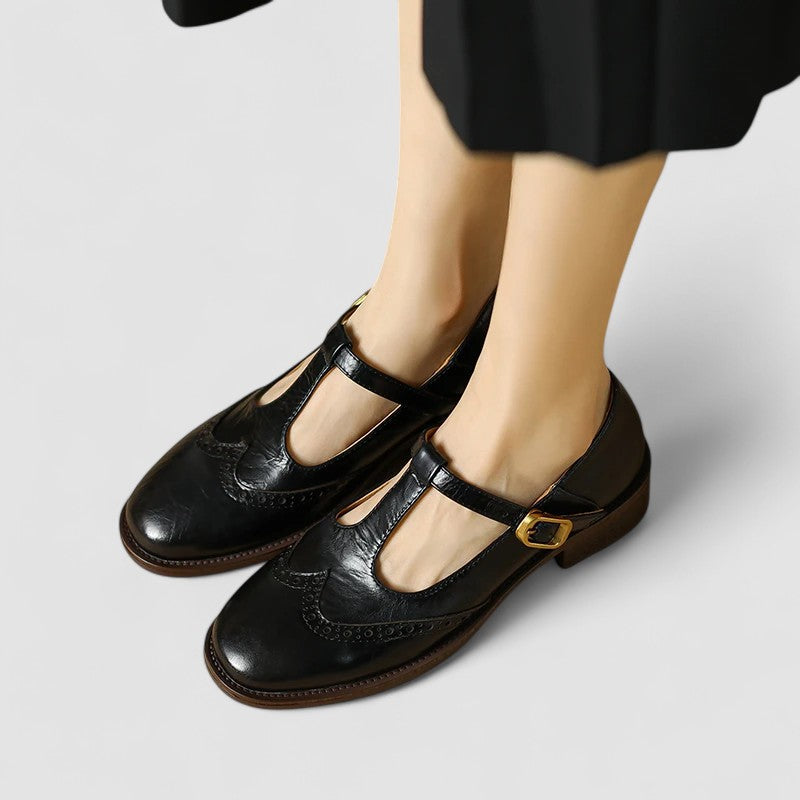 Orthopädische Mary Jane Schuhe Damen Olyssiah – Bild 6