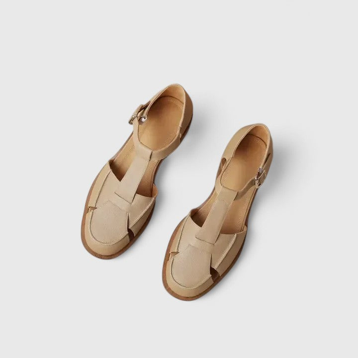 Elegante Mary Jane Sandalen Damen Thalina – Bild 4