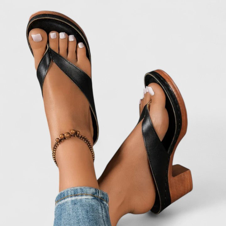 Orthopädische Absätze Jazrielle Schwarz – Weiss Modehaus