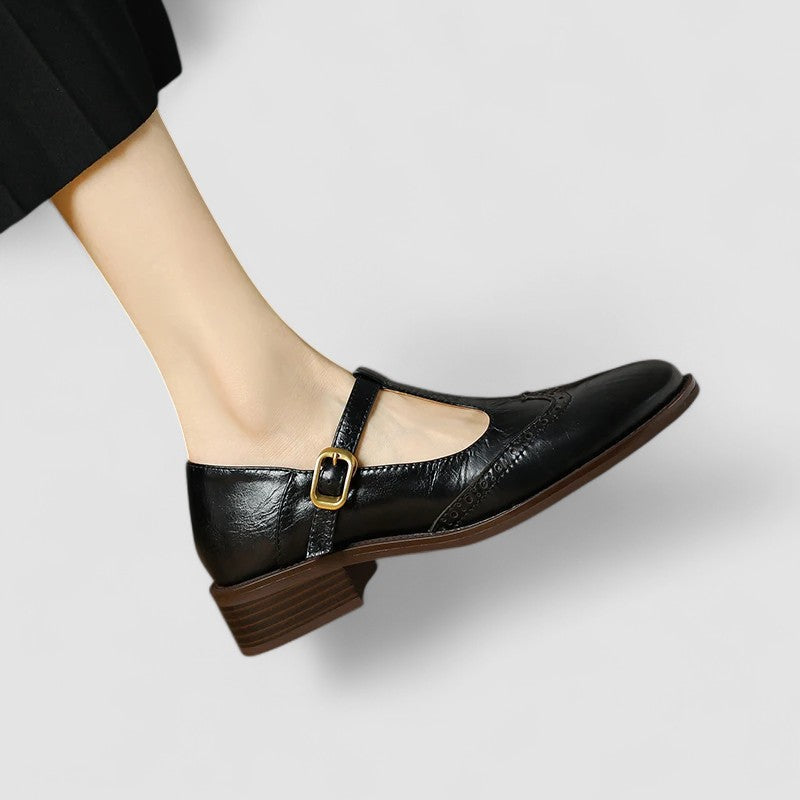 Orthopädische Mary Jane Schuhe Damen Olyssiah – Bild 7