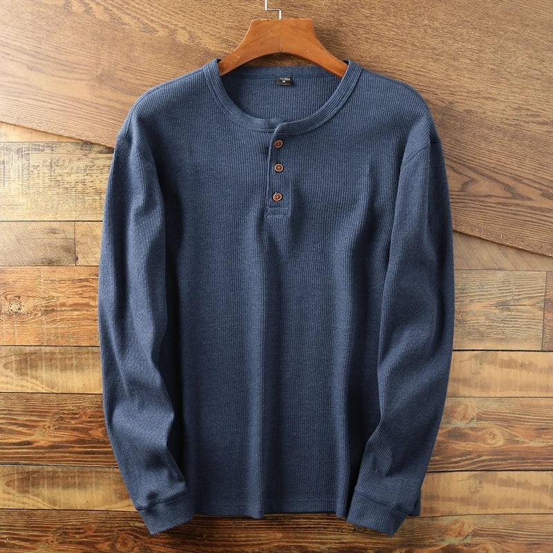 Premium Langarmshirt Herren Basilio – Bild 5