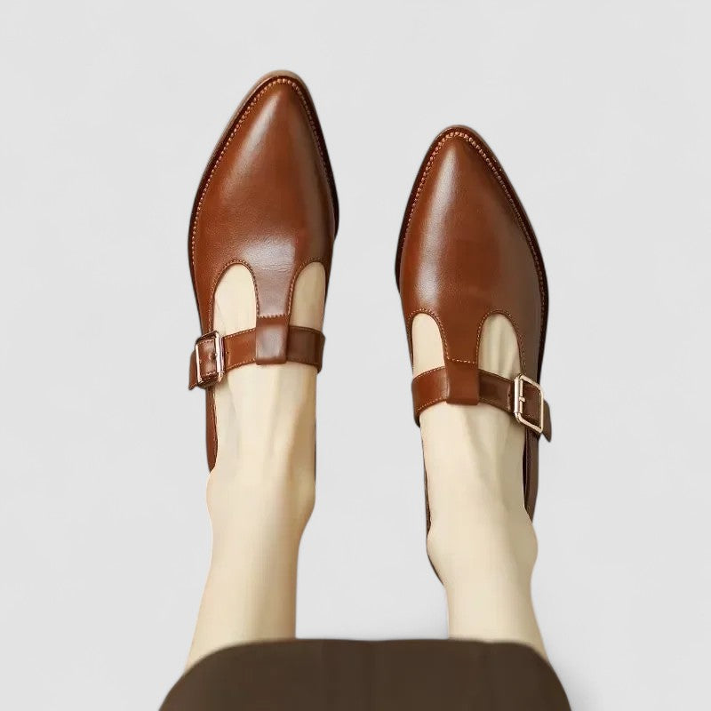 Orthopädische Mary Jane Schuhe Damen Thalynah – Bild 2