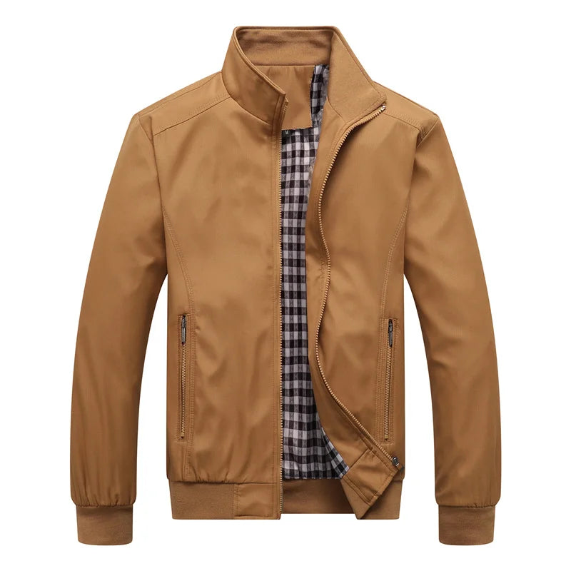 Englische Harrington-Jacke Herren Edoardo – Bild 4
