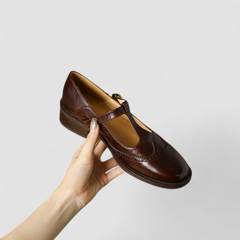 Orthopädische Mary Jane Schuhe Damen Olyssiah – Bild 11