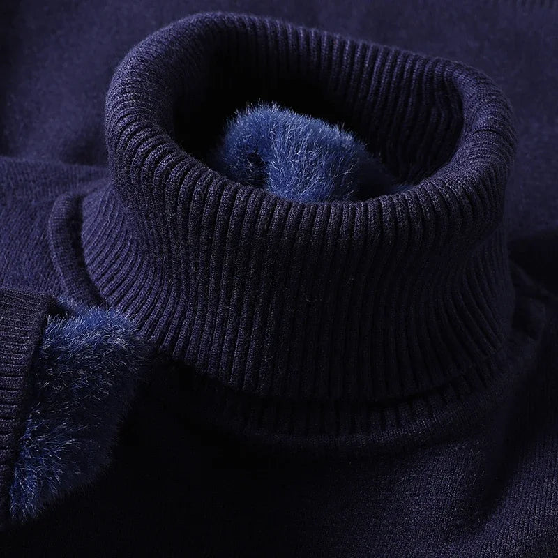 Klassischer Rollkragenpullover für Herren Ignazio – Bild 15
