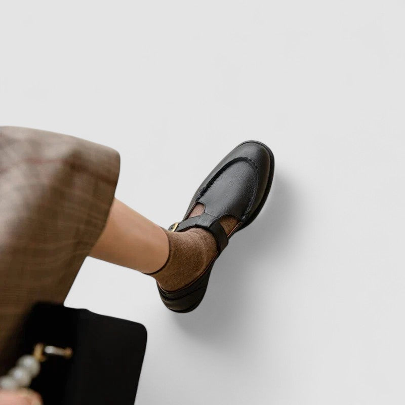 Orthopädische Mary Jane Schuhe mit quadrater Spitze Damen Zhelynne – Bild 5