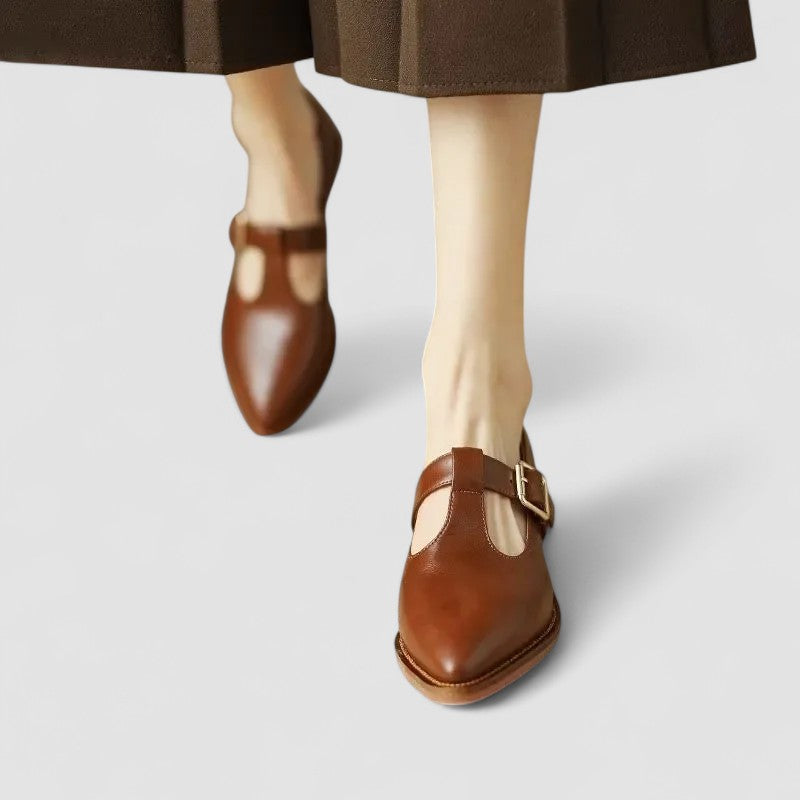 Orthopädische Mary Jane Schuhe Damen Thalynah – Bild 3