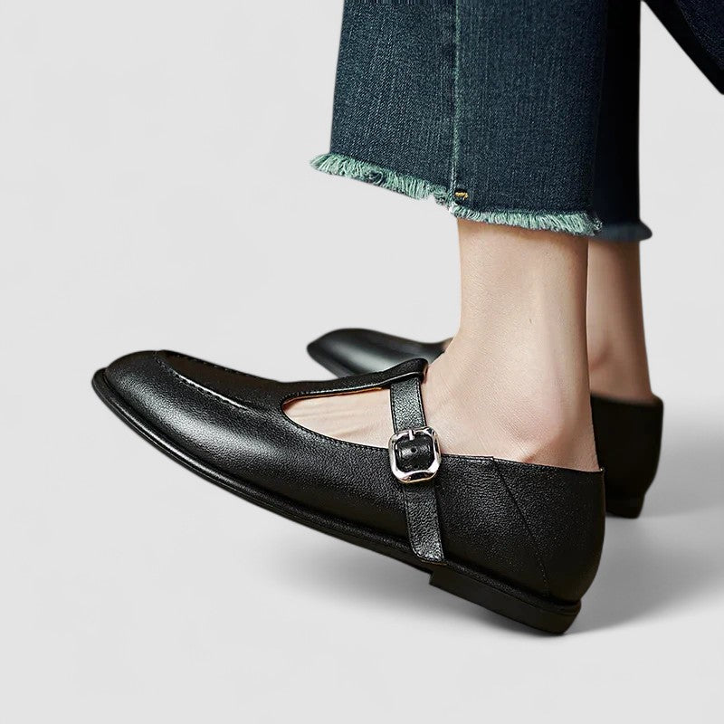 Orthopädische Mary Jane Schuhe mit niedrigem Absatz Damen Ariyzzah – Bild 3