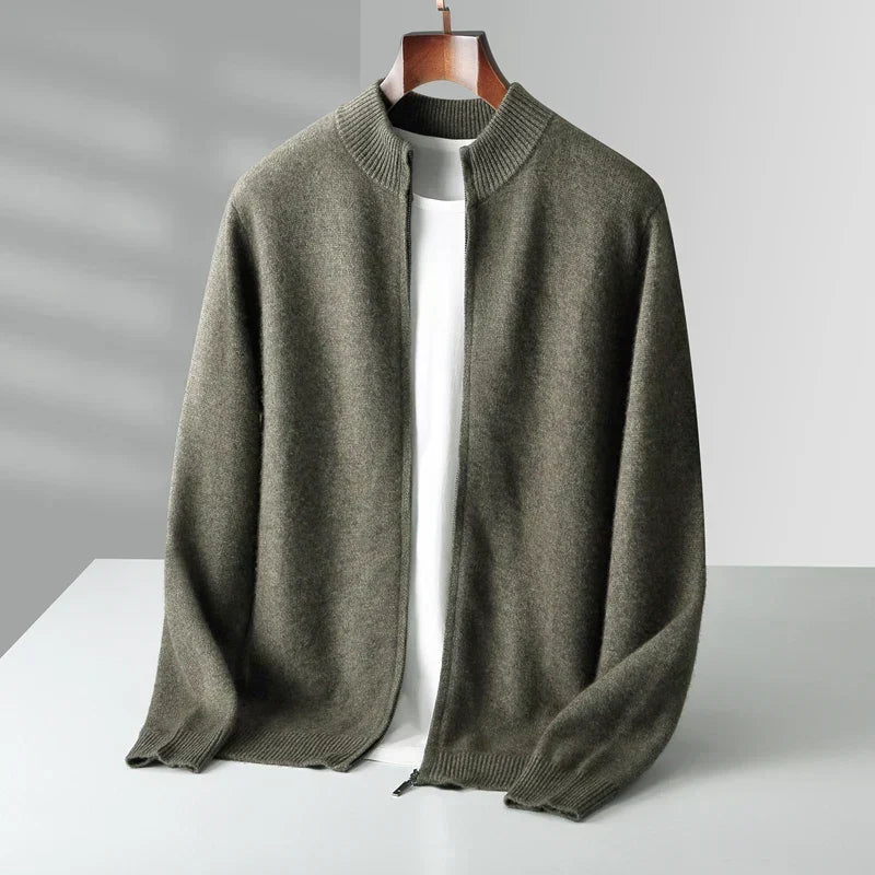 Luxuriöse Cashmere-Weste Herren Luciano – Bild 6