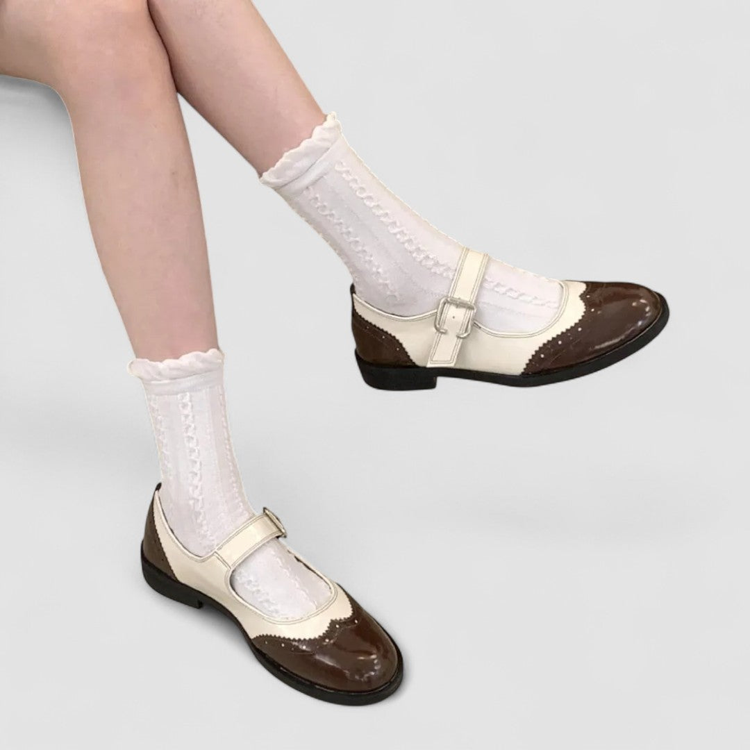 Orthopädische Mary Jane Schuhe Damen Auryzhel – Bild 7