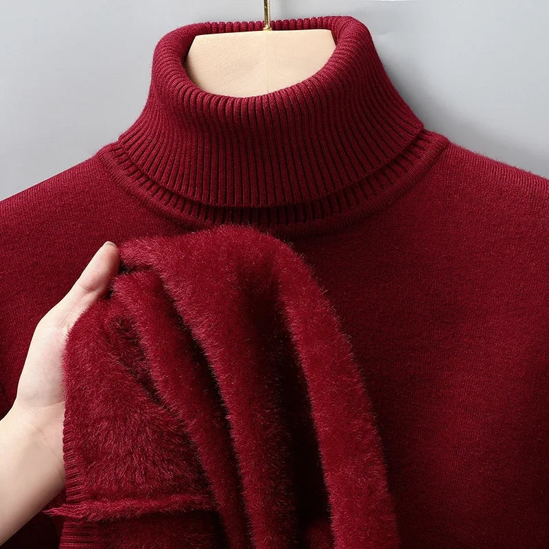 Klassischer Rollkragenpullover für Herren Ignazio – Bild 17
