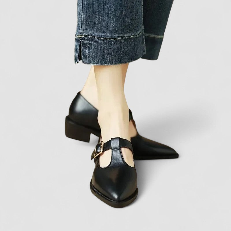 Orthopädische Mary Jane Schuhe Damen Thalynah – Bild 5