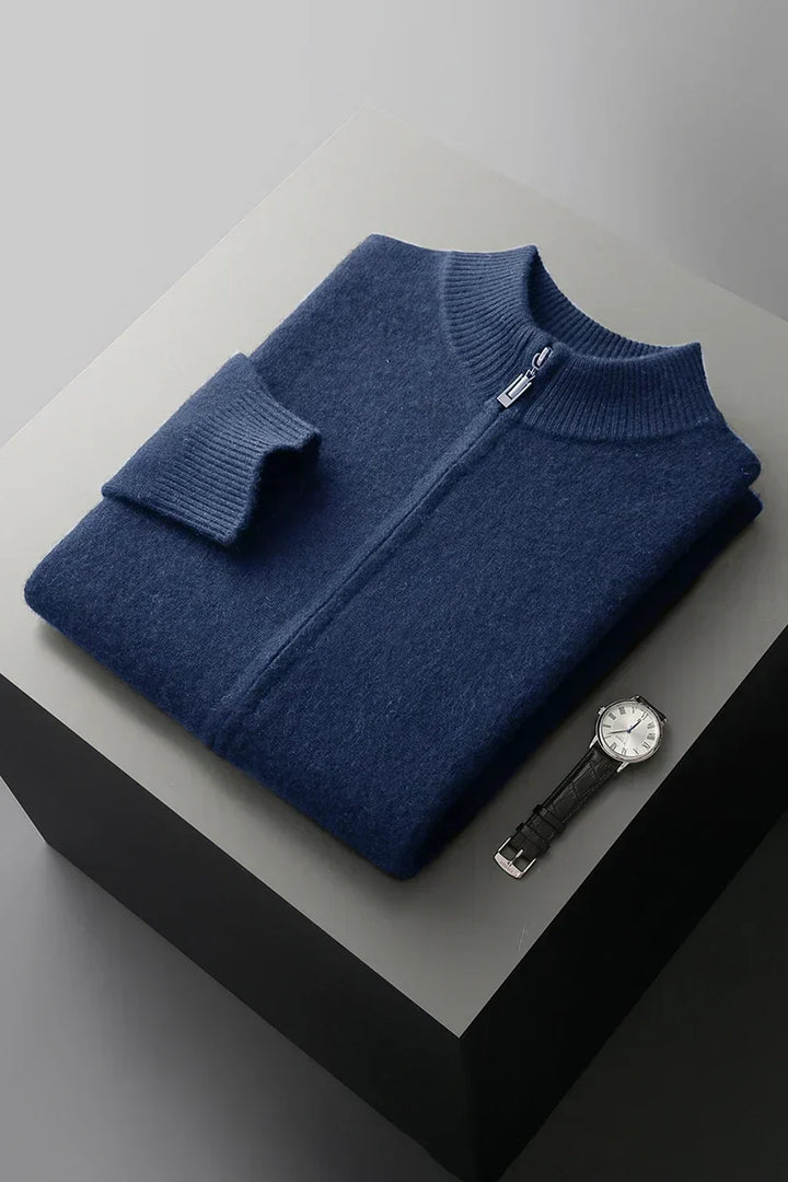 Luxuriöse Cashmere-Weste Herren Luciano – Bild 11