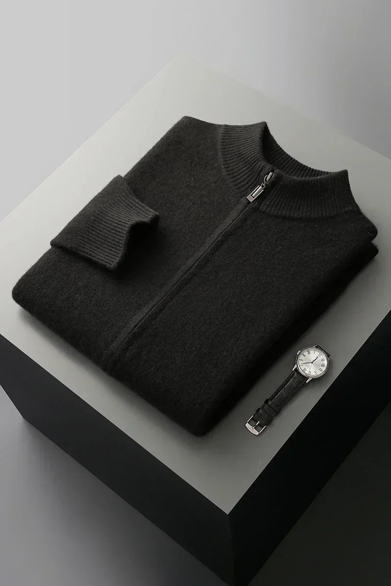 Luxuriöse Cashmere-Weste Herren Luciano – Bild 12