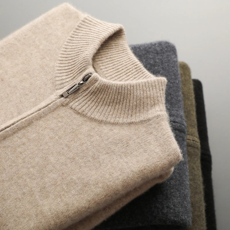 Luxuriöse Cashmere-Weste Herren Luciano – Bild 7