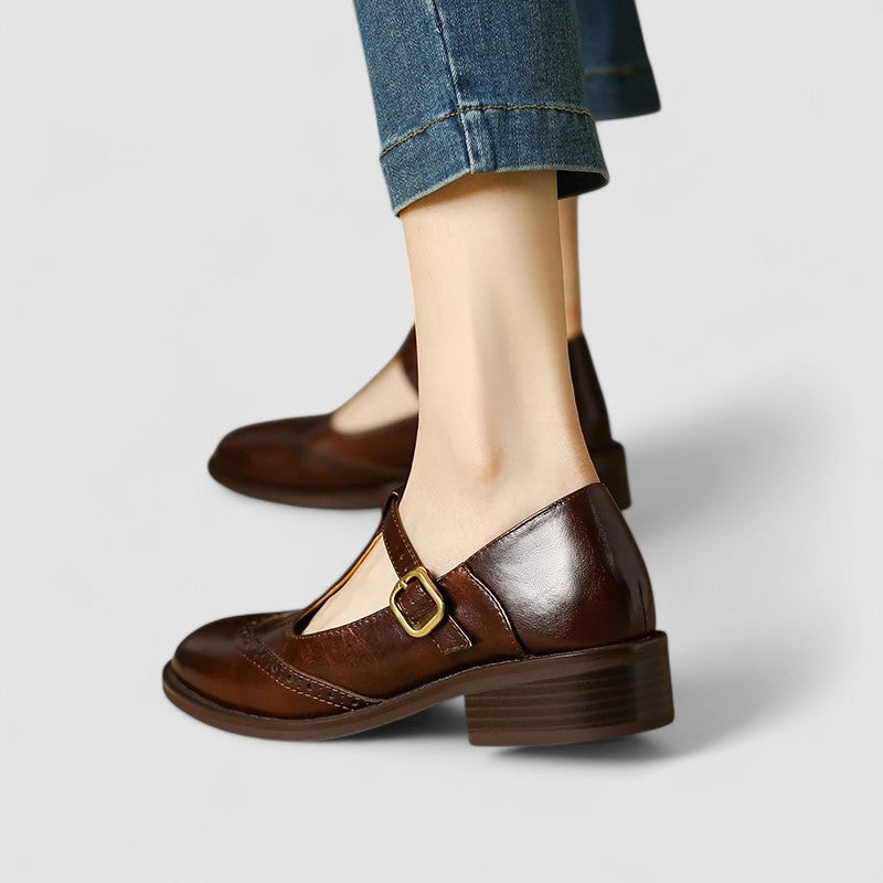 Orthopädische Mary Jane Schuhe Damen Olyssiah – Bild 9
