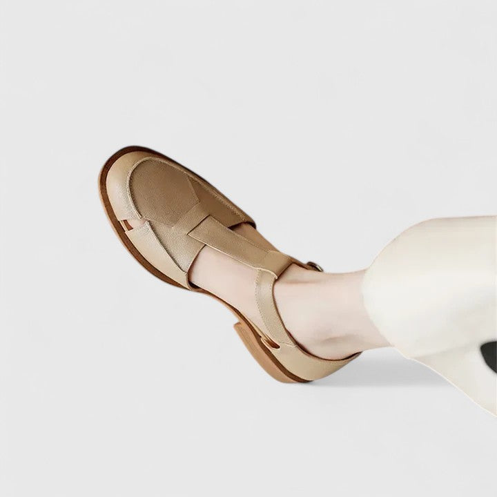 Elegante Mary Jane Sandalen Damen Thalina – Bild 8