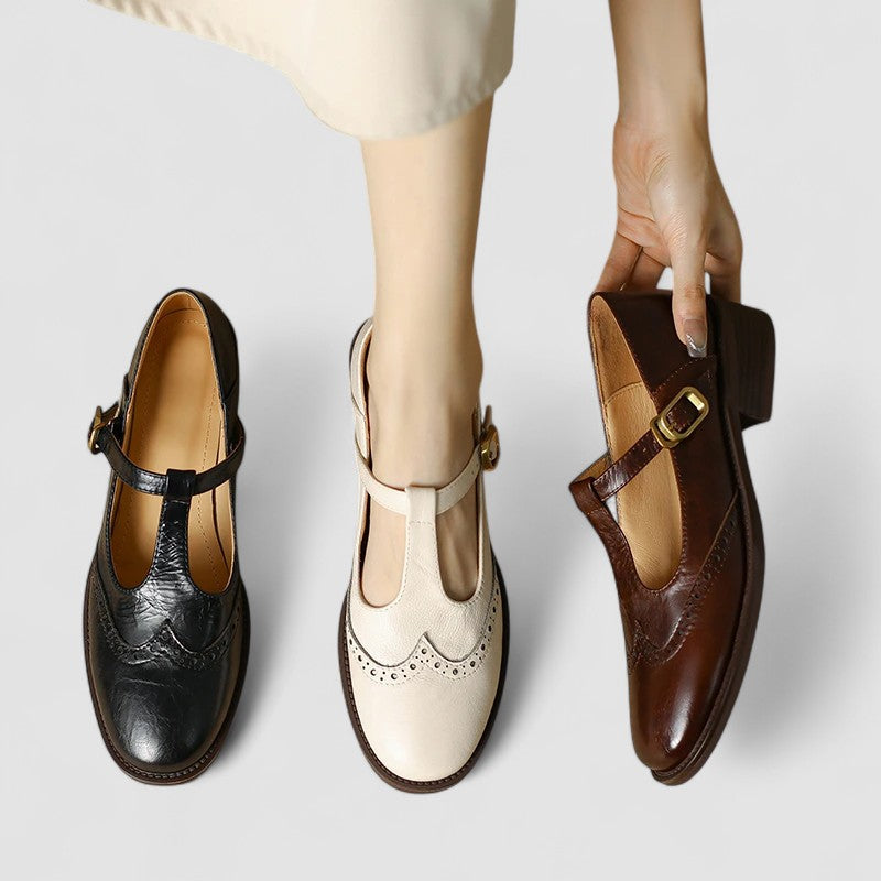 Orthopädische Mary Jane Schuhe Damen Olyssiah – Bild 2
