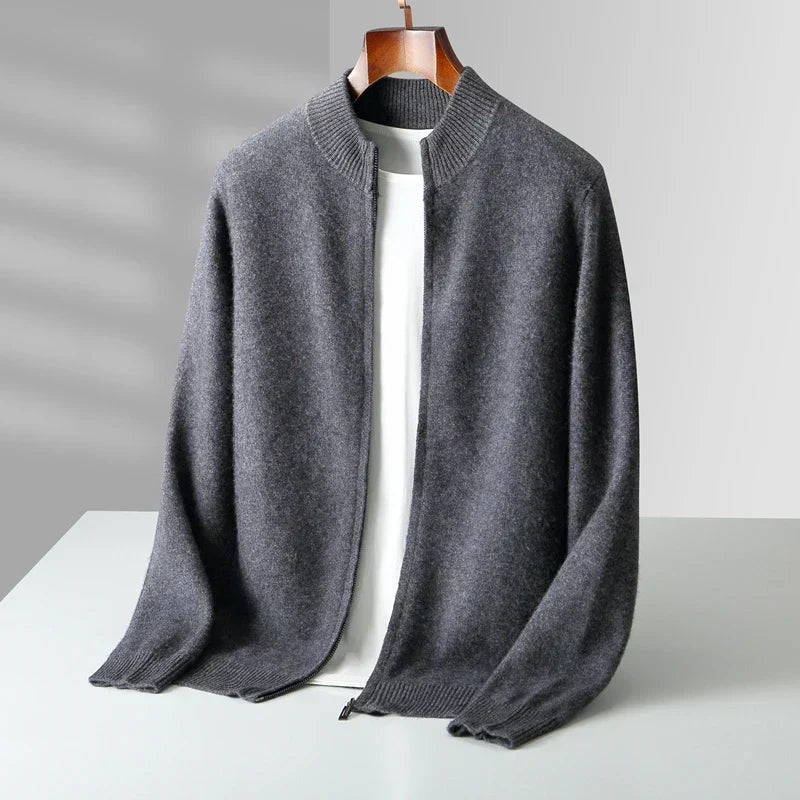 Luxuriöse Cashmere-Weste Herren Luciano – Bild 5
