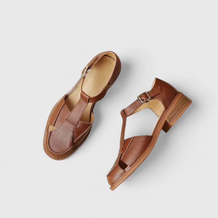 Elegante Mary Jane Sandalen Damen Thalina – Bild 9