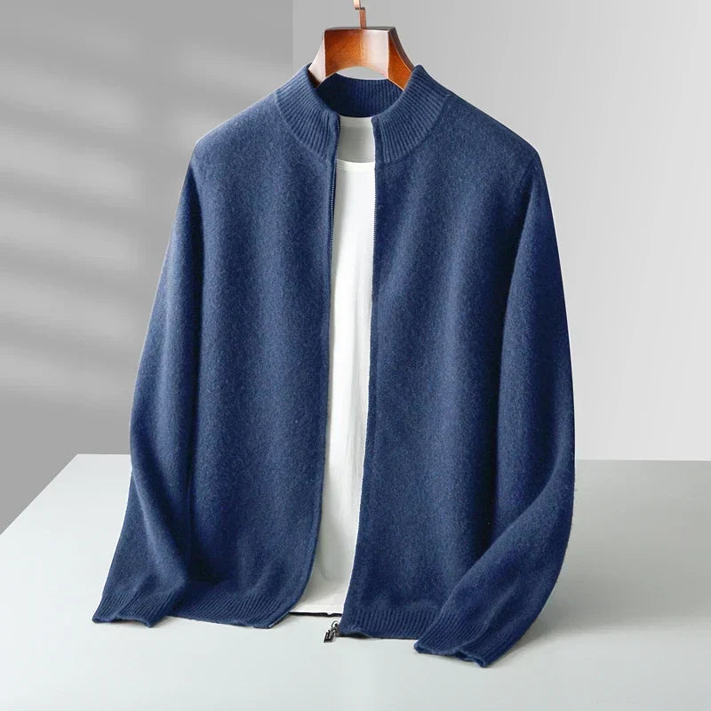 Luxuriöse Cashmere-Weste Herren Luciano – Bild 4
