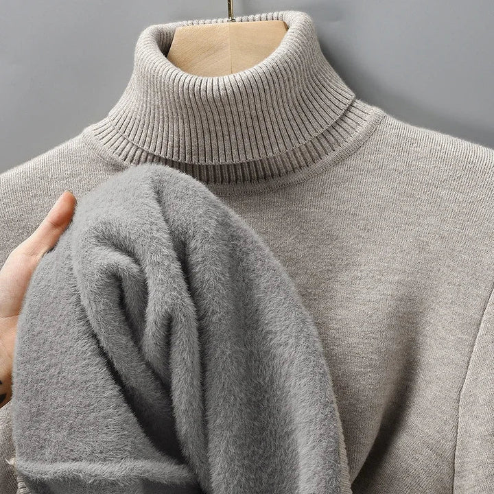 Klassischer Rollkragenpullover für Herren Ignazio – Bild 12