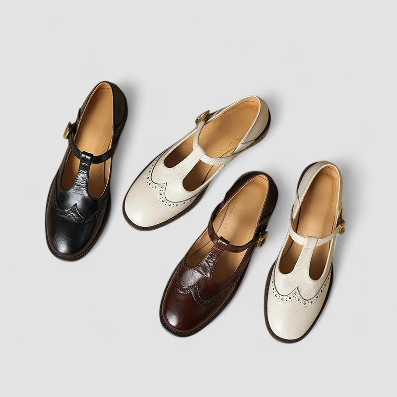 Orthopädische Mary Jane Schuhe Damen Olyssiah – Bild 13