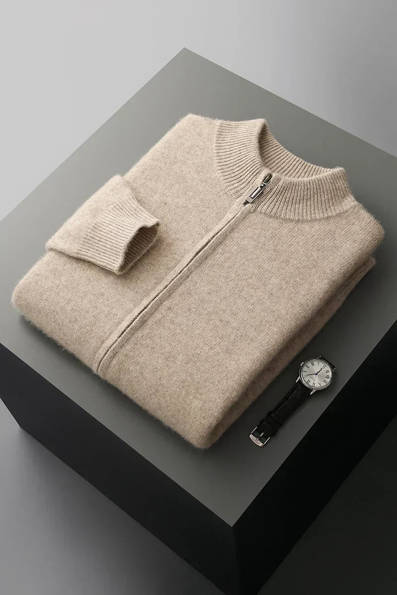 Luxuriöse Cashmere-Weste Herren Luciano – Bild 8