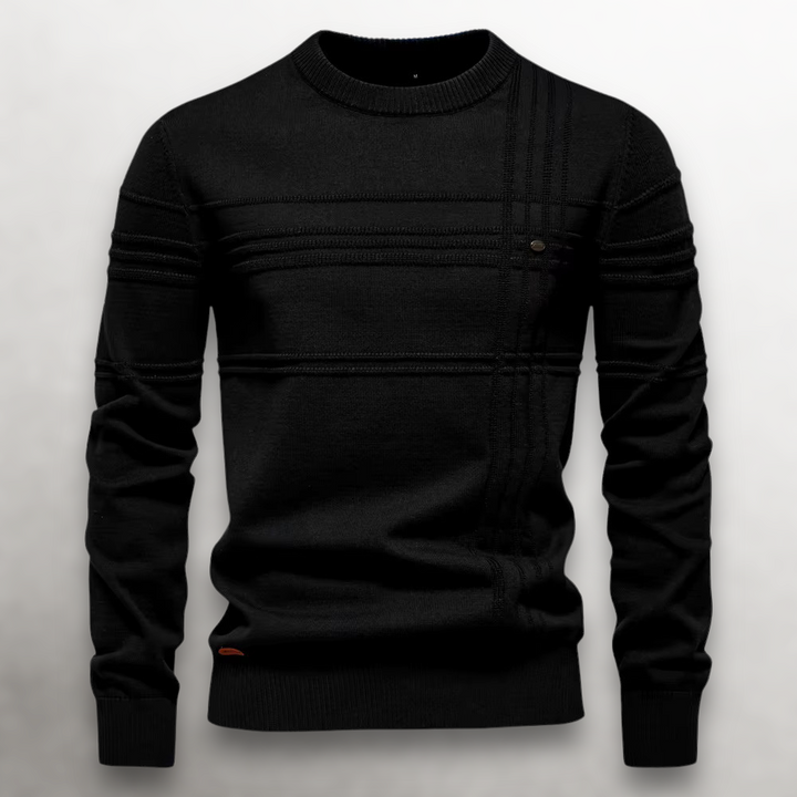 Herrenpullover Ton-in-Ton Teodoro – Bild 2