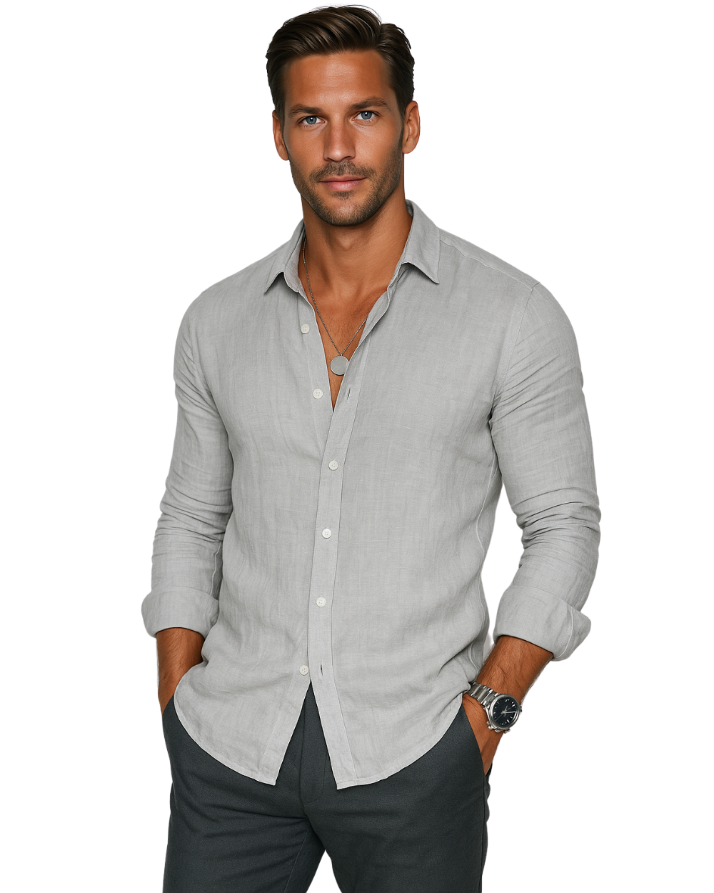 Lucas Freizeithemden Herren – Bild 12