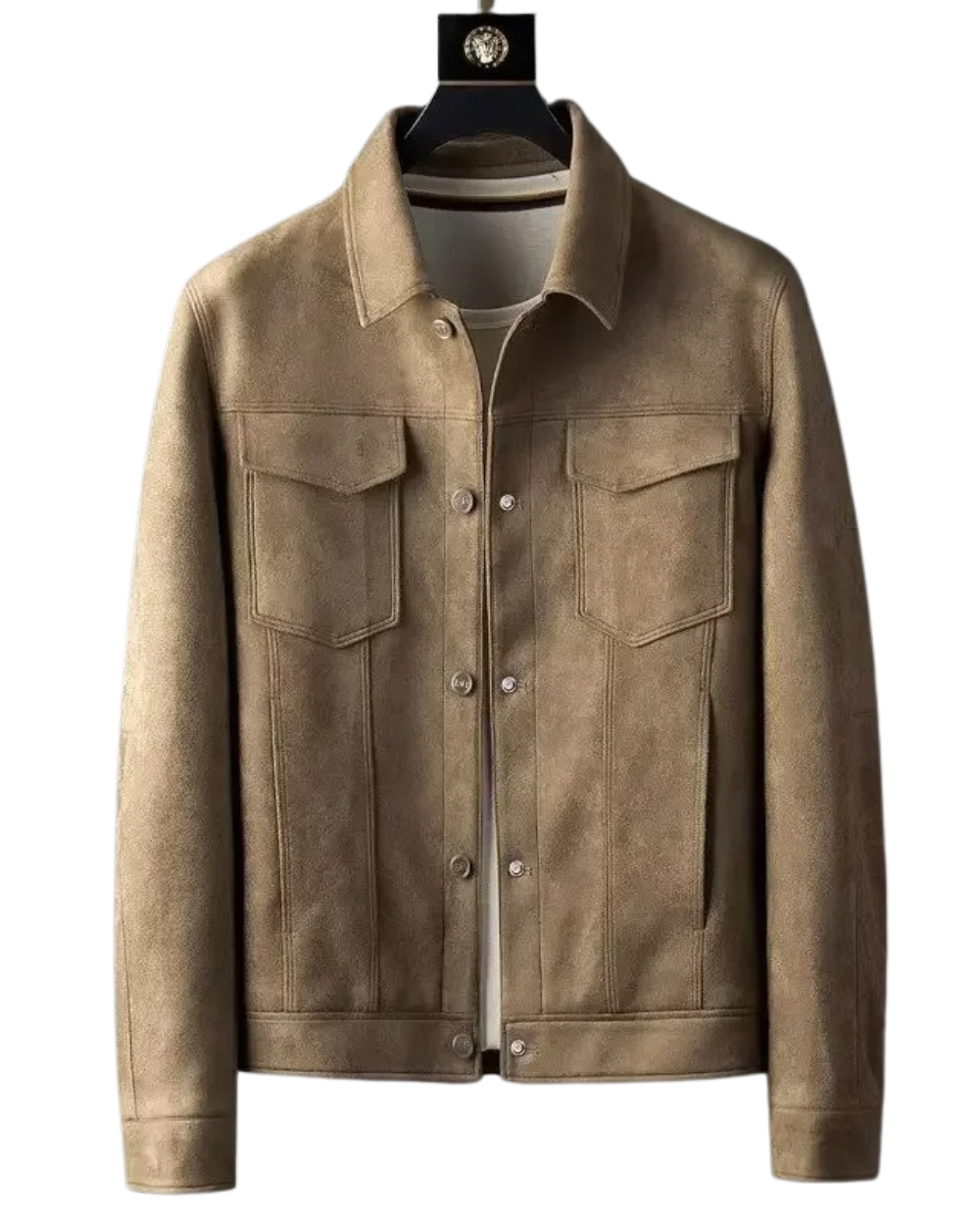 Elegante Lederlook-Jacke Herren Dante – Bild 4