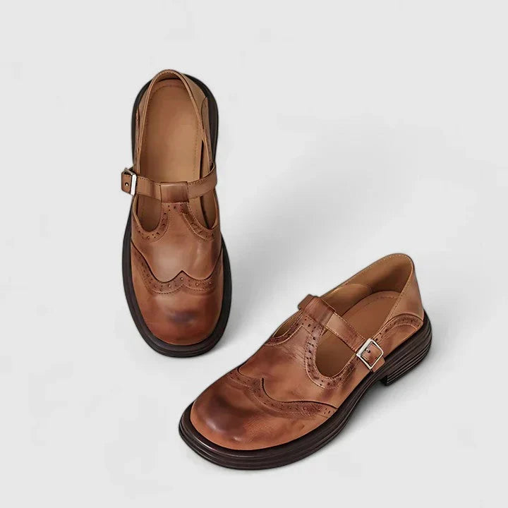 Klassische Mary Jane Schuhe Damen Louisa – Bild 3