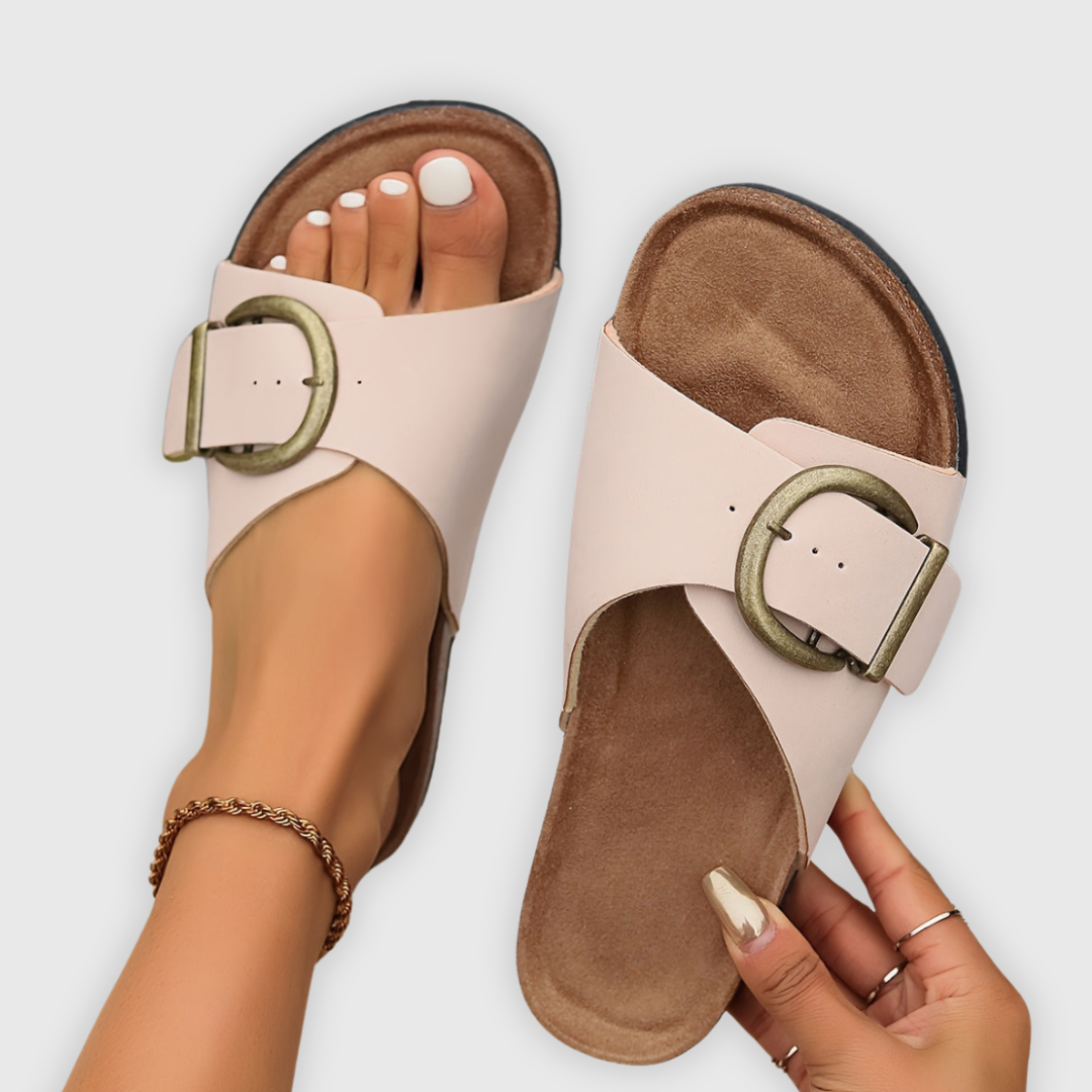 Bequeme Sandalen mit weichem Gleit-Einstieg Aurora – Bild 2
