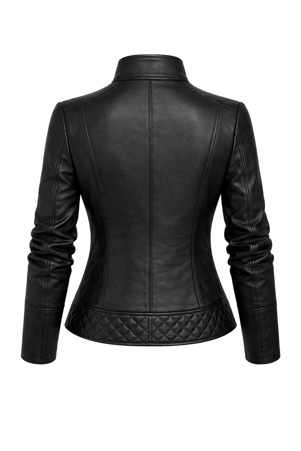 Steppjacke aus echtem Leder Damen Opulence – Bild 6