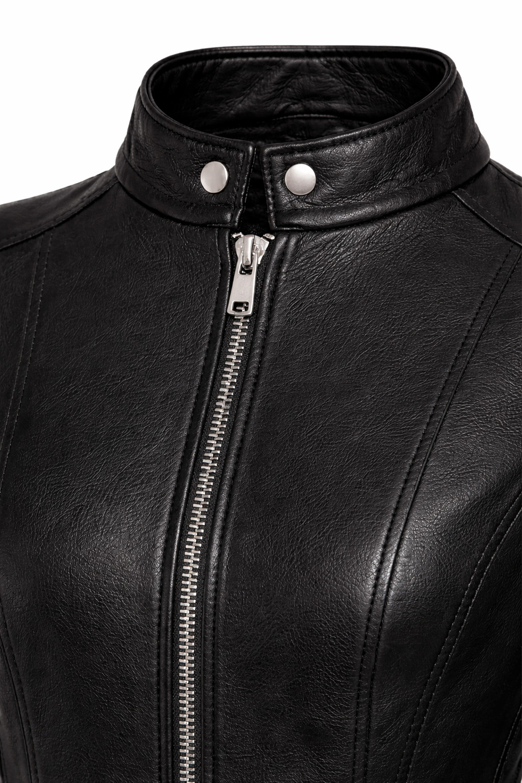 Steppjacke aus echtem Leder Damen Opulence – Bild 8