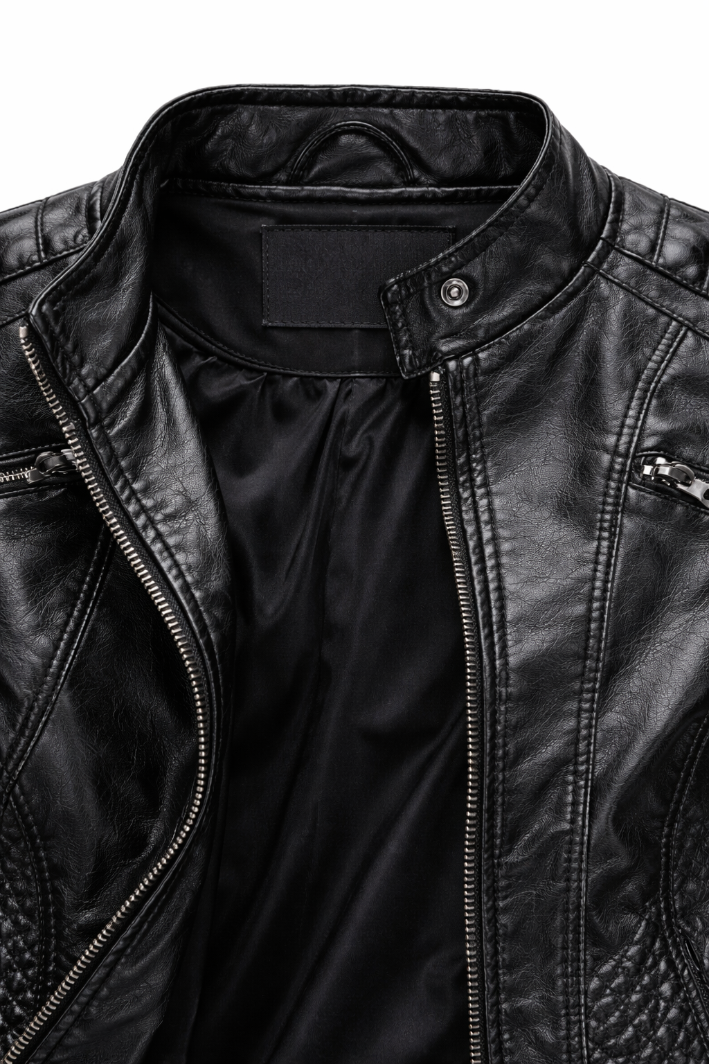 Steppjacke aus echtem Leder Damen Sentinels – Bild 17