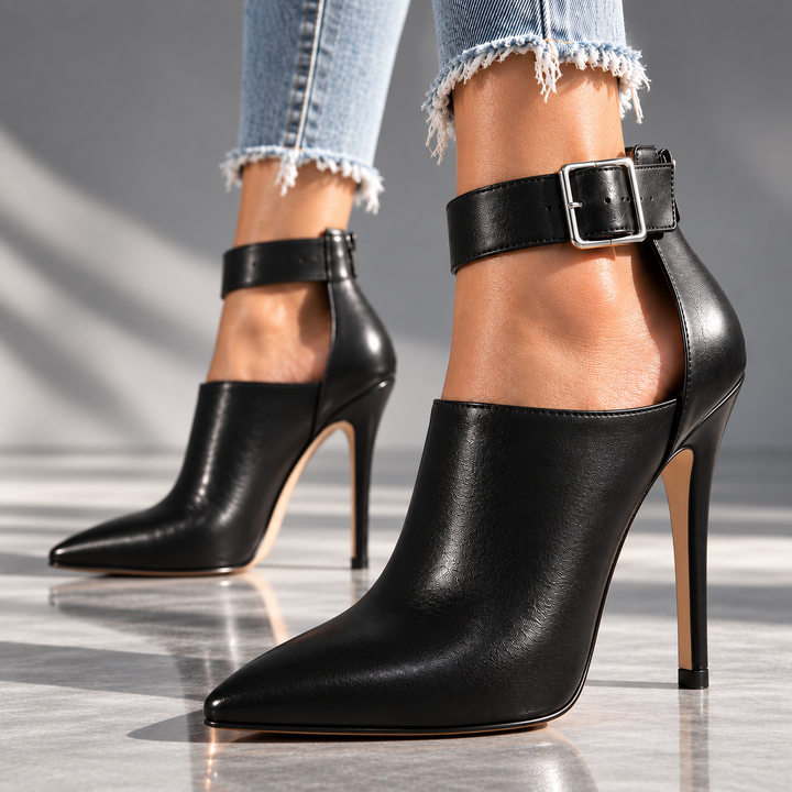 Elaina | Stiletto-Pumps mit Hochgeschnittenem Schaft